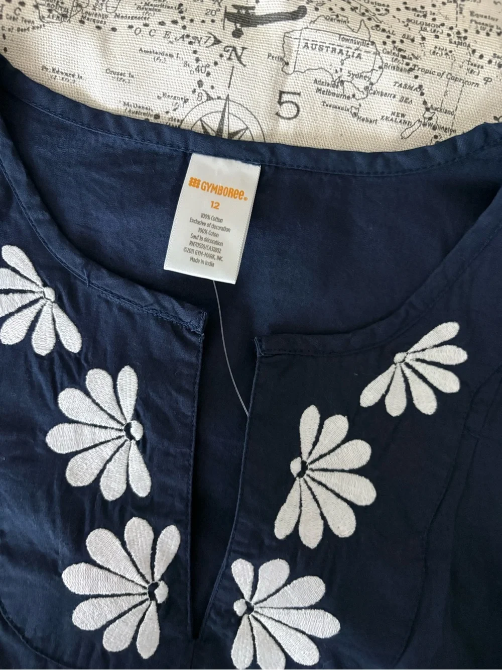 Gymboree sleeveless navy